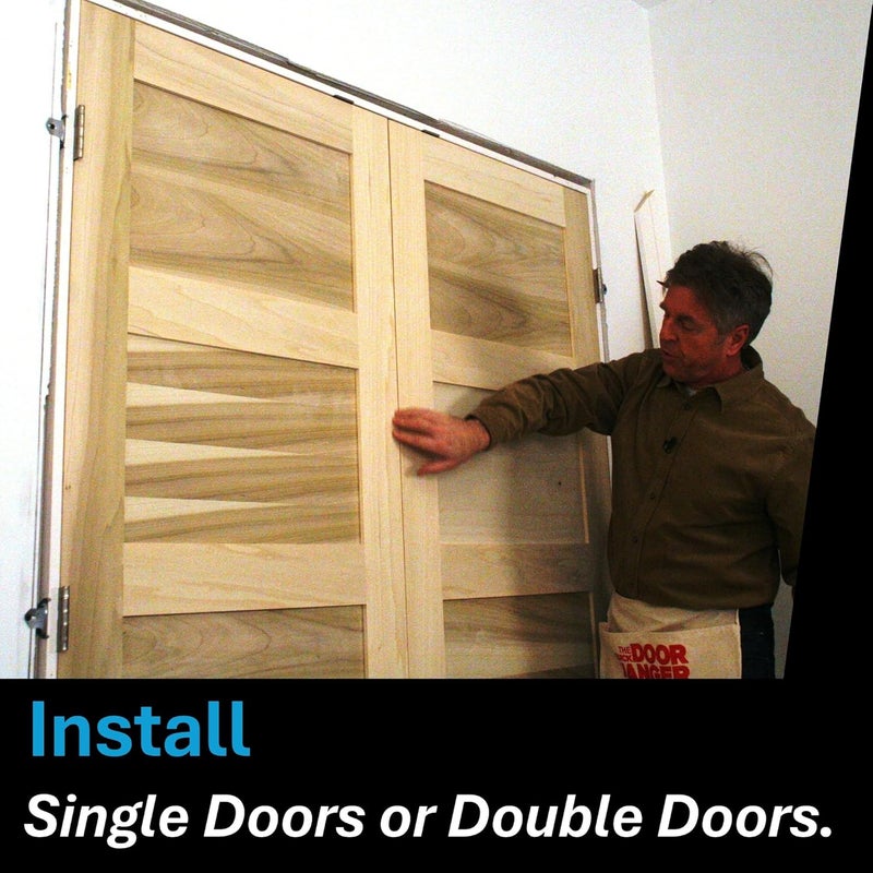 door install kit EXPR® Premium (2-3x Stronger) | Secures Both Sides of Door | Installs 1 Door - Image 4